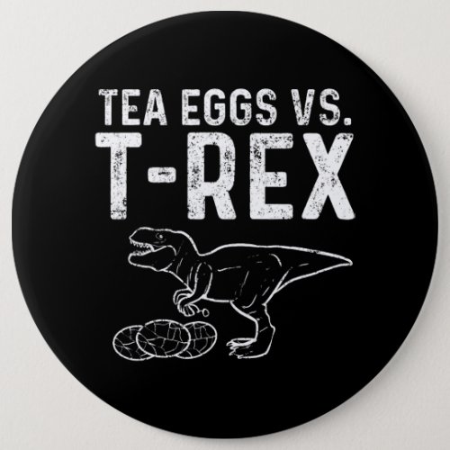 Tea Infuser Against T Rex Dinosaur Dino Eggs Button