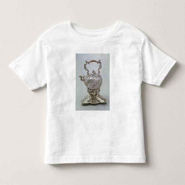 Tea kettle and stand by C.Kandler, London, 1730 Toddler T-shirt (Front)
