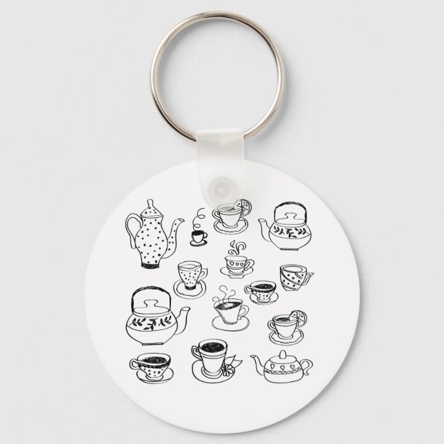 Tea Keychain (Front)