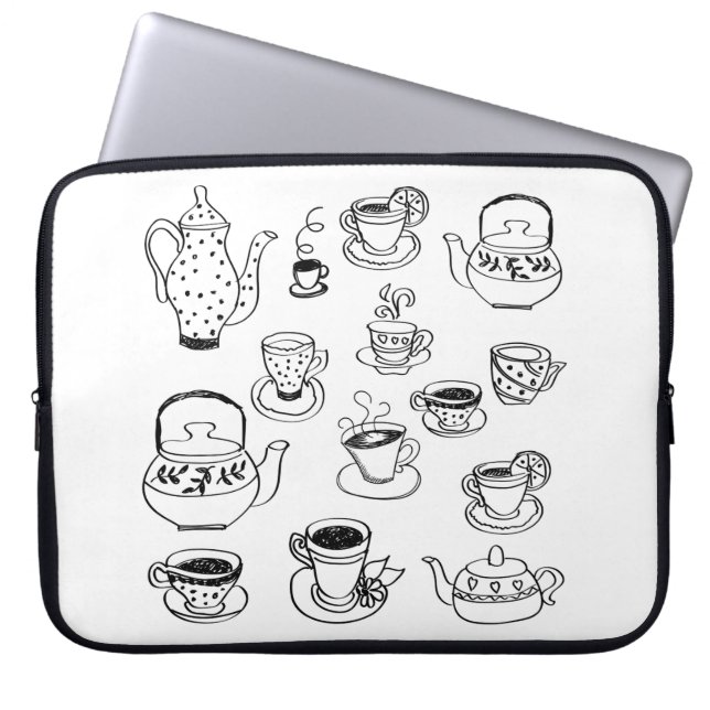 Tea Laptop Sleeve (Front)
