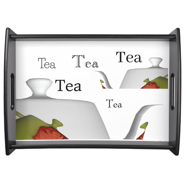 Tea Logo  Serving Tray (Front)