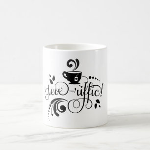 Tea Lover, Tea Drinker, Tea Mug, Typography Coffee Mug