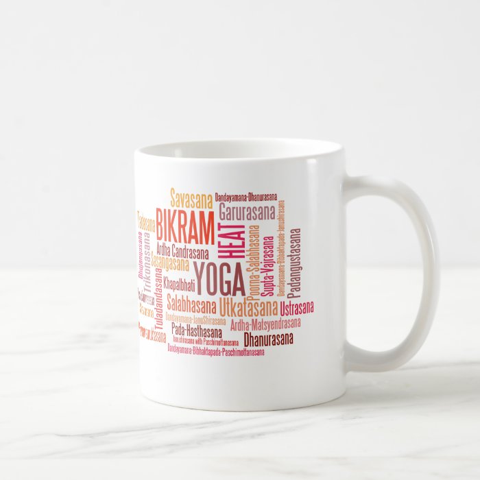 Tea or Coffee For the Yoga Entusiast Coffee Mugs