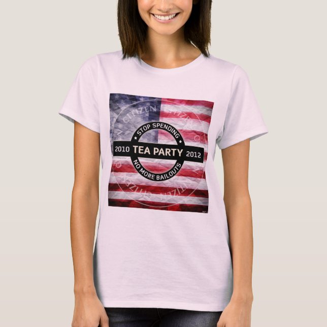 Tea Party 2010-2012 T-Shirt (Front)
