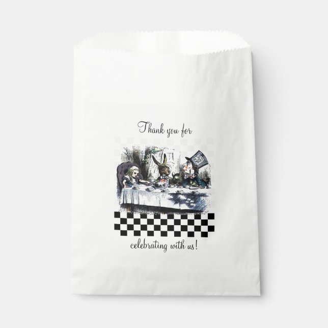 Tea Party 2 Favor Bag (Front)