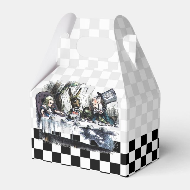 Tea Party 2 Favor Boxes (Front Side)