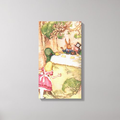 Tea Party 4 Canvas Print