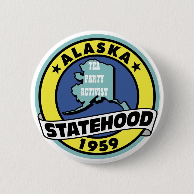 TEA PARTY ACTIVIST PINBACK BUTTON (Front)