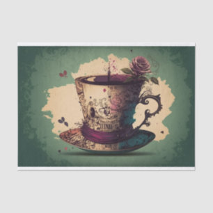 Tea Party Alice in wonderland mad hatter Tissue Paper