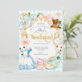 Alice in Wonderland Party Package, Mad Hatter Par-Tea - INSTANT DOWNLOAD -  Cupcakemakeover