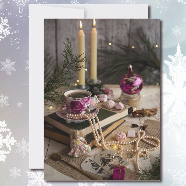 Tea Party at Grandma's House for Christmas Invitation (Creator Uploaded)