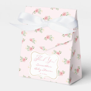 Tea Party Baby Shower Favor Boxes