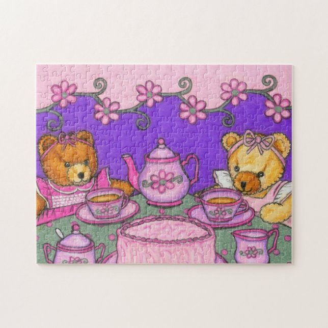 Tea Party Bears Puzzle (Horizontal)