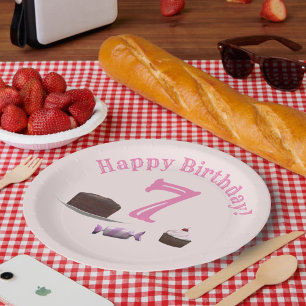Tea-party Birthday  Paper Plates