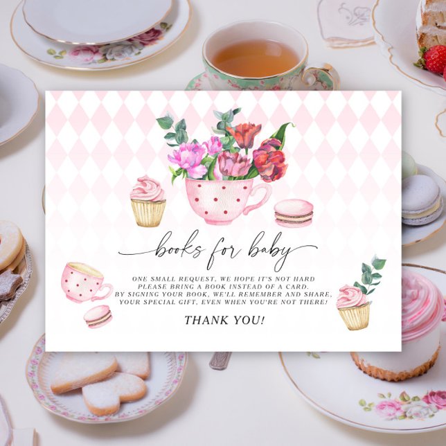 Tea party Brewing Books for baby Enclosure Card (Creator Uploaded)