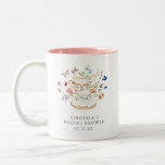 Tea Party Bridal Shower Coffee Mug<br><div class="desc">Let Your Special Day Blossom with this Tea Party Bridal Shower Coffee Mug! This design features stunning hand-painted watercolor florals in hues of deep purple, dusty blue, and blush pink with sage greenery. Whether you're hosting a garden party or a cozy, intimate gathering, this beautiful sticker design will bring a...</div>