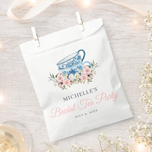 Tea Party Bridal Shower Favor Bag