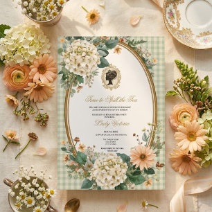 Tea Party Bridal Shower Time to Spill the Tea Invitation