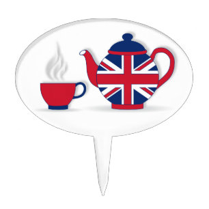 Tea Party Cake Topper