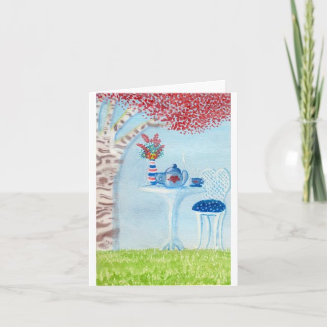 Tea Party Card (Front)