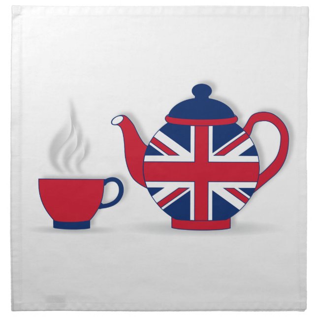 Tea Party Cloth Napkin (Front)