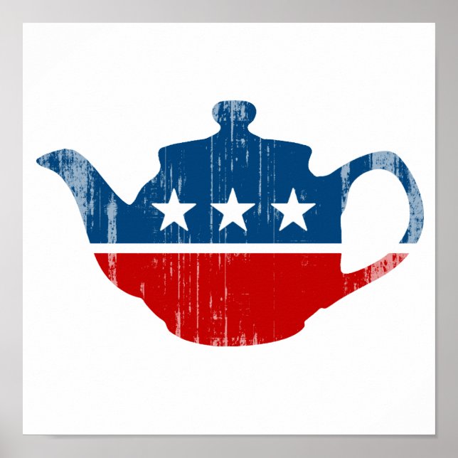 TEA PARTY - Faded.png Poster (Front)