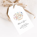 Tea Party Gift Tag<br><div class="desc">Let Your Special Day Blossom with Tea Party Gift Tag! This design features stunning hand-painted watercolor florals in hues of deep purple, dusty blue, and blush pink with sage greenery. Whether you're hosting a garden party or a cozy, intimate gathering, this beautiful gift tag design will bring a special touch...</div>