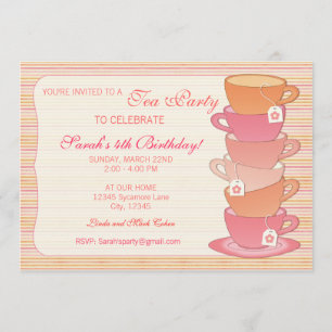 Tea Party Invitation