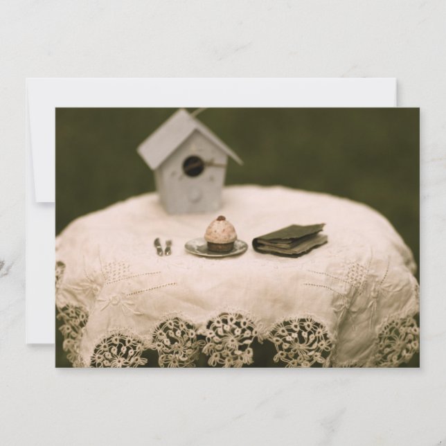 Tea Party Invitation (Front)