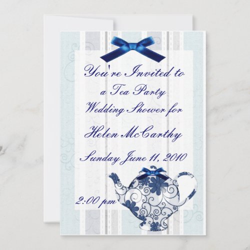 Tea Party Invitation