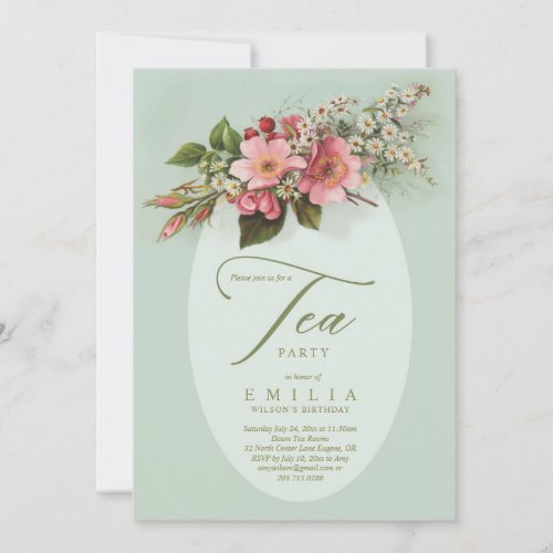 Tea Party Invitation