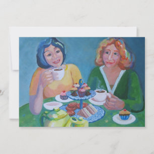 Tea party invitation