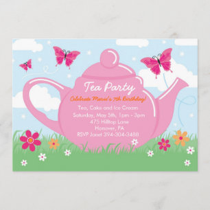 Tea Party Invitations