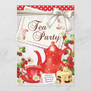 Tea Party Invitations
