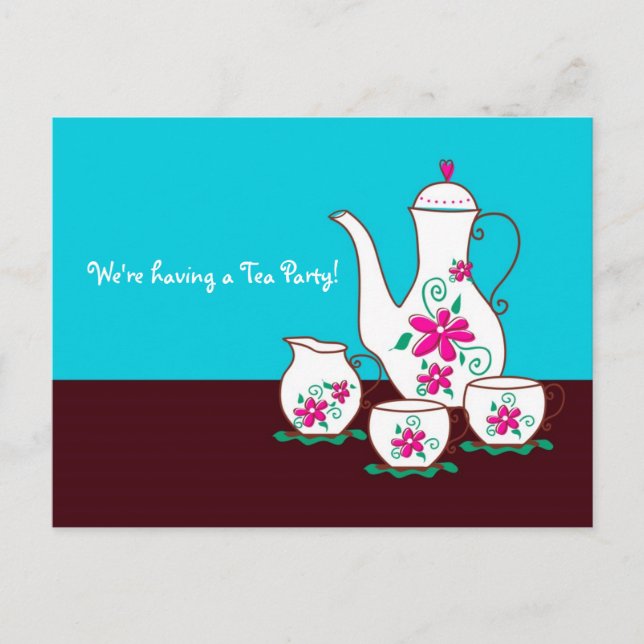 Tea Party Invitations (Front)