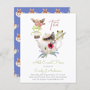 Tea Party Invitations for ANY EVENT Budget