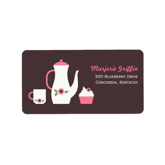 Tea Party Label (Front)