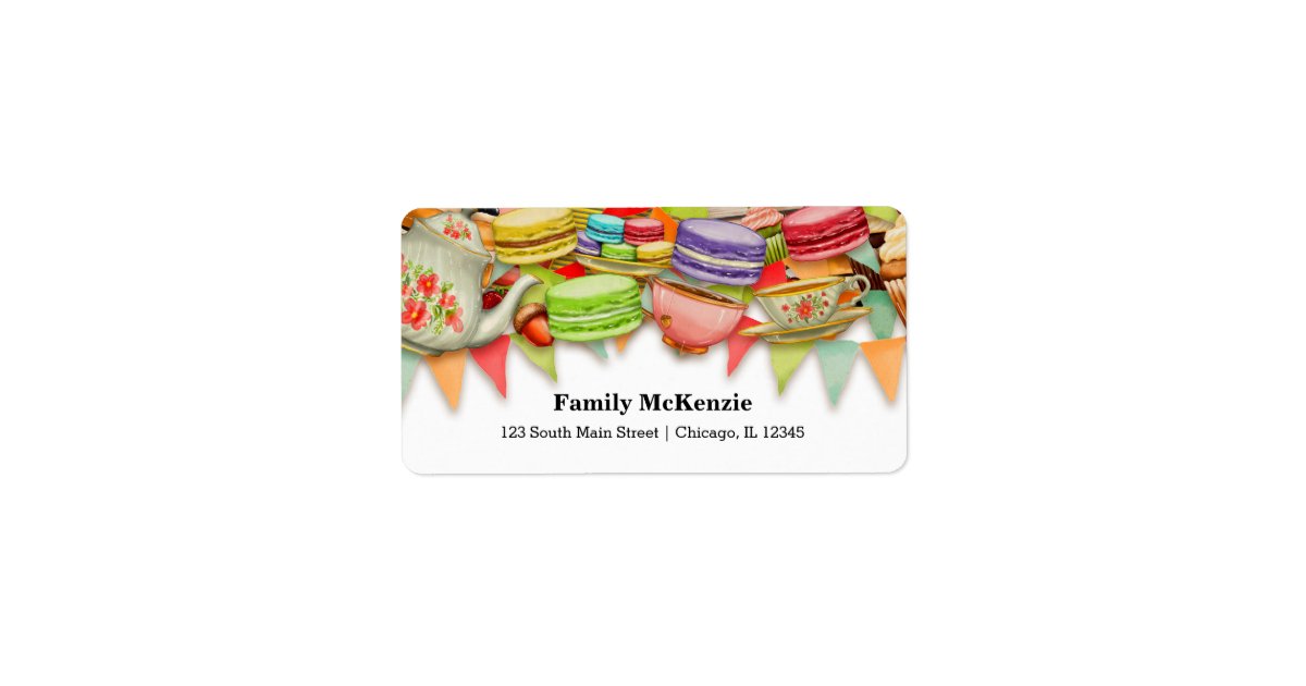 Tea party label | Zazzle.com