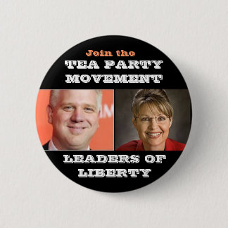 TEA PARTY MOVEMENT BUTTON