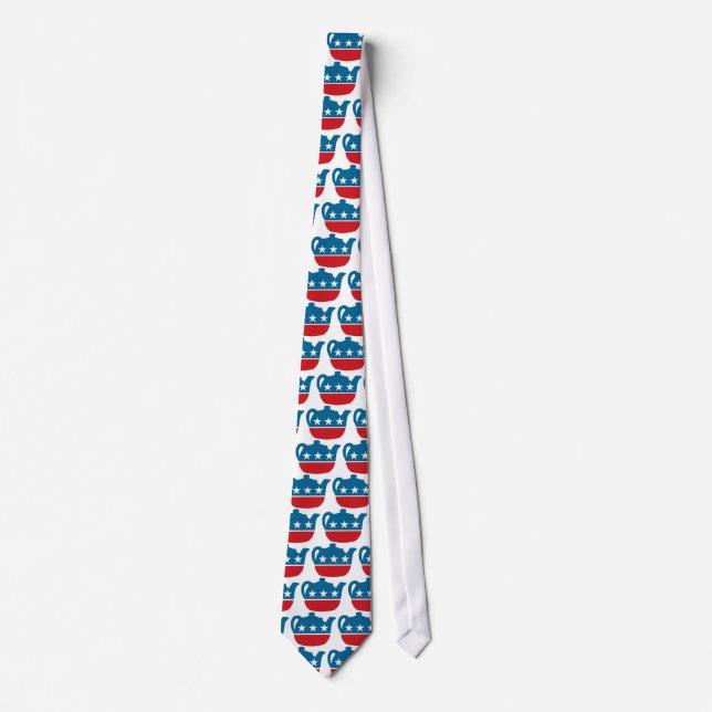 Tea Party! Neck Tie (Front)