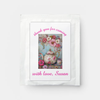Tea Party Party Thank You for Coming Bag Drink Mix