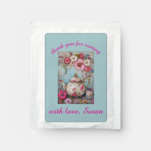 Tea Party Party Thank You for Coming Bag Drink Mix