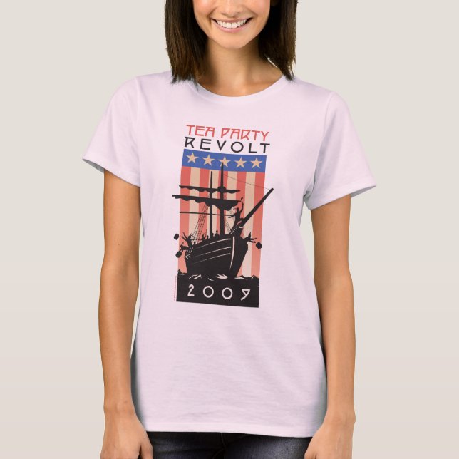 Tea Party Revolt 2009 T-Shirt (Front)