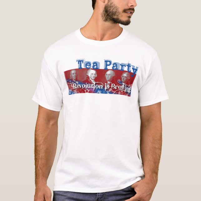 Tea Party Revolution 3 T-Shirt (Front)