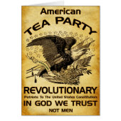Tea Party Revolutionary Card (Front)