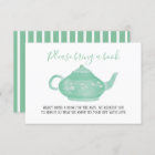 Tea Party Shabby Chic Baby Shower | Bring A Book
