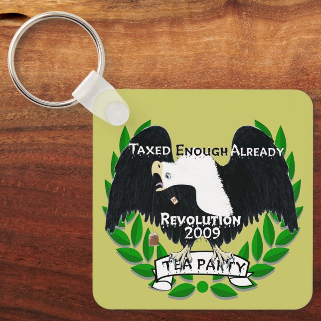 TEA Party Supplies Keychain (Front)