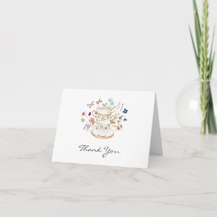 Tea Party Thank You Card