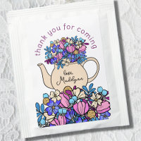 Tea Party Thank You Favor