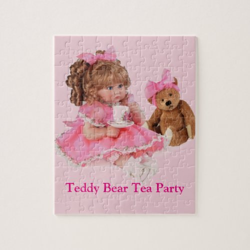 TEA PARTY TIME JIGSAW PUZZLE